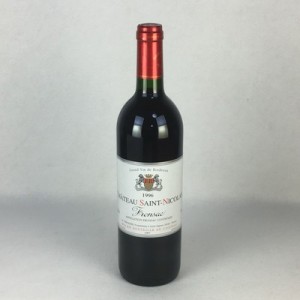 赤ワイン シャトー・サン・ニコラ 1996 フロンサック 750ml フランス ボルドー