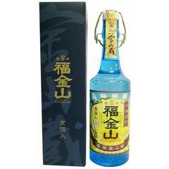 送料無料 芋焼酎 金箔入 福金山 25度 箱入り 720ml いも焼酎 焼酎ギフト