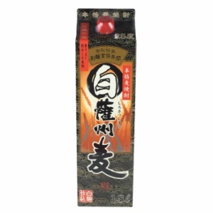 若松酒造 本格麦焼酎 白薩州麦 25度 パック 1.8L