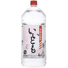 麦焼酎 いいとも 25度 4000ml 4Ｌペット 雲海酒造