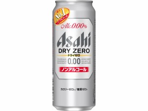 アサヒ ノンアルコールビール ドライゼロ 500ml 缶 炭酸飲料 24本入 (2ケースまで1個口送料)