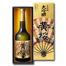 送料無料 黄桜 華祥風 大吟醸 黄桜（化粧箱入）720ml瓶×2ケース（全12本）