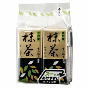 送料無料 井村屋 ミニようかん 抹茶（58g×4本入）×2ケース（全24本）