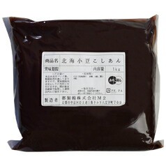 送料無料 京都 都製餡 （北海道産十勝産しゅまり使用）北海小豆こしあん1kg×1袋