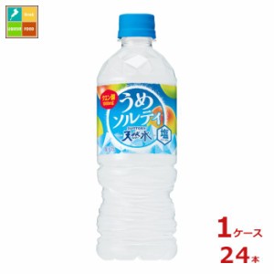 送料無料 サントリー 天然水うめソルティ 冷凍兼用540ml×1ケース（全24本） 