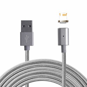 充電ケーブル 新品 マグネット接続式 iPhone / iPad 高耐久アルミプレミアムケーブル タイプA : PXC-MPLTMG1.2-LT-U-SV                 