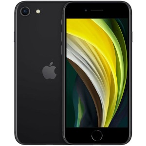 スマートフォン スマホ Apple iPhone SE 第2世代 SIMロック解除済み 64GB ブラック 厳選中古 softbank版 あす着 : MHGP3J/A             