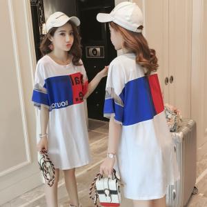 Tシャツ ワンピース 春 夏 秋 大きめ キュートでスポーティー カジュアル シースルー ボーイッシュ クールの通販はau Wowma ワウマ Adono アドゥーノ 商品ロットナンバー