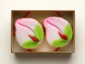 長崎名物 桃カステラ2個入 ひなまつり 和菓子 同梱不可