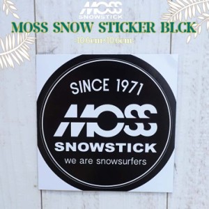22/23 スノー MOSS SNOWSTICK モススノースティック ステッカー MOSS SNOW STICKER シール ワンサイズ スノー スノボ スキー 2022年/2023