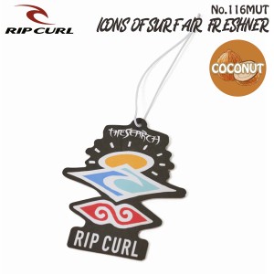 24 SS RIPCURL リップカール エアフレッシュナー ICONS OF SURF AIR FRESHNER ココナッツ COCONUT 芳香剤 車 カー用品 サーフ サーフィン