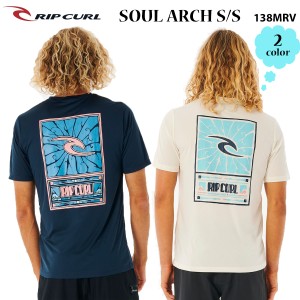 23 SS RIPCURL リップカール Tシャツ ラッシュガード 半袖 メンズ 2023年春夏 138MRV 日本正規品