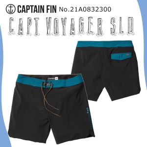 24 SS CAPTAIN FIN キャプテンフィン サーフトランクス CAPT VOYAGER SLD ボードショーツ サーフパンツ ポケット ロゴ メンズ ユニセック