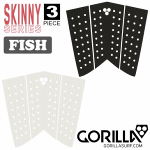 24 GORILLA GRIP ゴリラ グリップ デッキパッド SKINNY SERIES FISH スキニー シリーズ フィッシュ トラクションパッド デッキパッチ フ