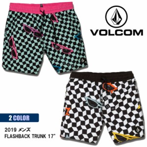 20 VOLCOM ボルコム サーフトランクス FLASHBACK TRUNK 17" トランクス ボードショーツ 短パン 水着 17インチ メンズ 2020年春夏 品番 A2