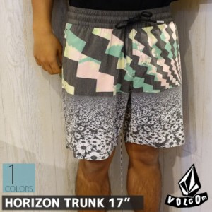 20 VOLCOM ボルコム HORIZON TRUNK 17" トランクス サーフトランクス ボードショーツ 短パン 水陸両用 水着 17インチ メンズ 2020年春夏 