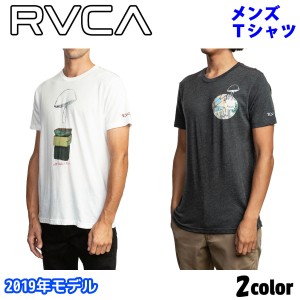 19 RVCA ルーカ 半袖Ｔシャツ メンズ 2019年春夏モデル SAGE VAUGHN SS 品番 AJ041-211 日本正規品