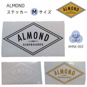 Almond Surfboards & Design アーモンドサーフボードデザイン ステッカー Mサイズ STICKER シール カッティングシート 防水ステッカー 品