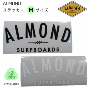 Almond Surfboards & Design アーモンドサーフボードデザイン ステッカー Mサイズ STICKER シール カッティングシート 防水ステッカー 品