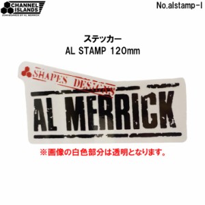 21 Channel Islands チャンネルアイランド ステッカー AL STAMP 120mm シール サーフボード サーフィン おしゃれ 品番 alstamp-l 日本正