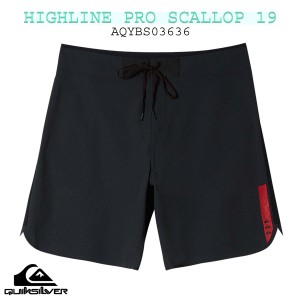 24 SS QUIKSILVER クイックシルバー ボードショーツ HIGHLINE PRO SCALLOP 19 サーフトランクス 水着 サーフパンツ メンズ サーフィン マ