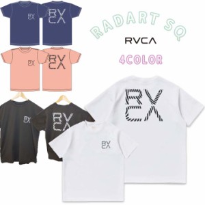 22 RVCA ルーカ 半袖ラッシュガード RADART SQ ラッシュガード サーフTシャツ UPF UVカット 速乾性 メンズ マリンスポーツ サーフィン ア