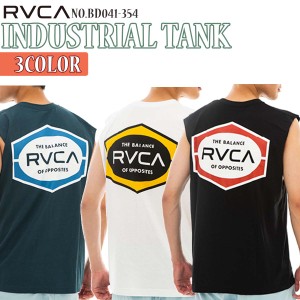 23 SS RVCA ルーカ タンクトップ INDUSTRIAL TANK ノースリーブ 袖なし ロゴ入り サーフィン マリンスポーツ メンズ ユニセックス 2023年