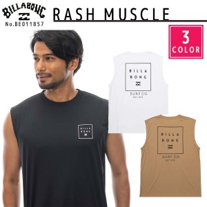 24SS BILLABONG ビラボン ラッシュガード RASH MUSCLE タンクトップ 袖なし ノースリーブ UPF50+ UVカット サーフィン マリンスポーツ メ