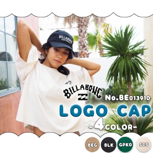 24 SS BILLABONG ビラボン キャップ LOGO CAP  帽子 ロゴ 深め ロングバイザー サーフィン マリンスポーツ レディース 2024年春夏 品番 B