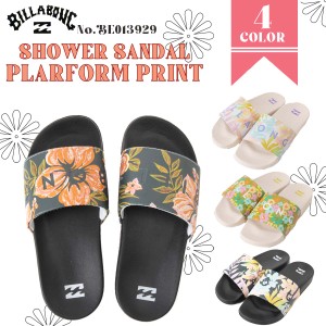 24 SS BILLABONG ビラボン シャワサン SHOWER SANDAL PLARFORM PRINT シャワーサンダル フラワー プリント ビーチ 海 サーフィン マリン