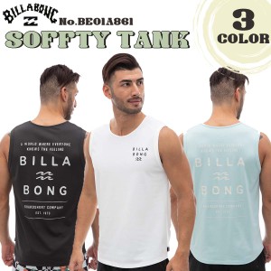 24 HS BILLABONG ビラボン 機能タンク SOFFTY TANK タンクトップ ノースリーブ 袖なし UVカット UPF15〜30 ロゴ シンプル ストレッチ ア