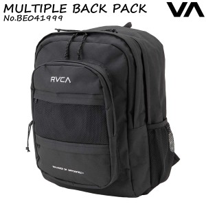 24 SS RVCA ルーカ リュックサック MULTIPLE BACK PACK バックパック かばん 鞄 バッグ BAG 黒 シンプル ロゴ メンズ レディース ユニセ