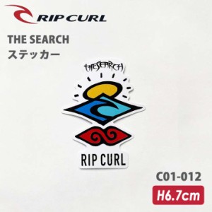 RIPCURL リップカール ステッカー THE SEARCH ステッカー H6.7cm ザ サーチ サーフィン シール スマートフォン スマホ 品番 C01-012 日本