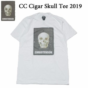 CHRISTENSON クリステンソン Tシャツ CC Cigar Skull Tee 日本正規品