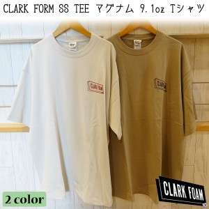 23 SS CLARK FOAM クラークフォーム Tシャツ マグナム 9.1oz トップス 半袖 コットン ロゴ アウトドア サーフィン メンズ ユニセックス 2