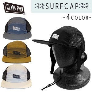 24SS CLARK FORM クラークフォーム サーフキャップ SURFCAP 帽子 日焼け防止 あご紐 ストラップ メッシュ 海 アウトドア マリンスポーツ 