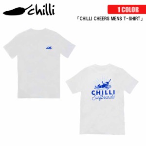 21 CHILLI チリ Tシャツ CHEERS MENS T-SHIRT 半袖 キャラクター バックプリント イラスト メンズ 2021年 日本正規品