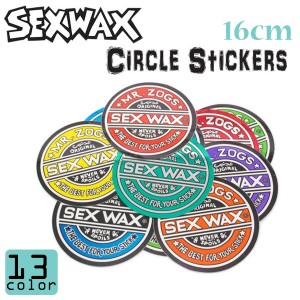 SEXWAX セックスワックス サークル シール ロゴステッカー ステッカー STICKERS CIRCLE 16cm 日本正規品