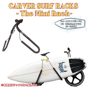 23 CARVER SURF RACKS - The Mini Rack- 自転車サーフラック 自転車キャリア ショートボード ファンボード 8'0 サーフィン マリンスポー
