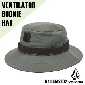 24 SS VOLCOM ボルコム サーフハット VENTILATOR BOONIE HAT 帽子 バケットハット ツバ付き ナイロン サーフ小物 メンズ ユニセックス 品