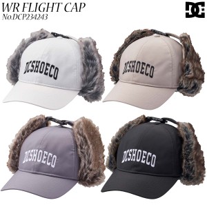 23 DC ディーシー フライトキャップ WR FLIGHT CAP 帽子 キャップ パイロットキャップ ファー スキー スノボ ウィンタースポーツ メンズ 