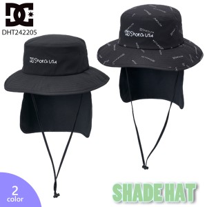 24 DC ディーシー ハット SHADE HAT シェードハット ビーチ 山 サーフィン マリンスポーツ アウトドア メンズ レディース 2024年春夏 品