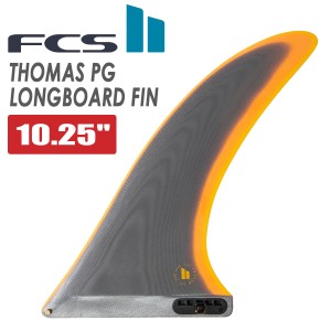 24 FCS2 ロングボード フィン THOMAS LONGBOARD FIN 10.25” トーマス・ベクソン シングルフィン パフォーマンスグラス PG 10.25ft Thoma