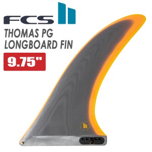 24 FCS2 ロングボード フィン THOMAS LONGBOARD FIN 9.75” トーマス・ベクソン シングルフィン パフォーマンスグラス PG 9.75ft Thomas 