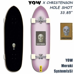 YOW SURF SKATE ヤウ スケートボード YOW X CHRISTENSON HOLE SHOT 33.85” クリステンソン サーフスケート トラック カービングスケート