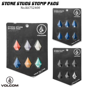 23/24 VOLCOM ボルコム デッキパッド STONE STUDS STOMP PADS 滑り止め 粘着性 メンズ ユニセックス スノーボード スノボー 2023年 2024