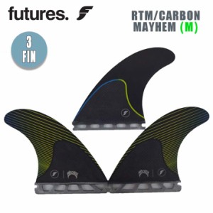 futures. フューチャー フィン RTM/CARBON MAYHEM (M) カーボン メイヘム THRUSTER スラスター TRI FINS トライフィン MEDIUM ミディアム