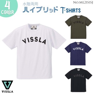 23 SS VISSLA ヴィスラ ラッシュガード HYBRID TEE Tシャツ 半袖 トップス 吸水速乾 サーフィン アウトドア レジャー 日焼け対策 メンズ 