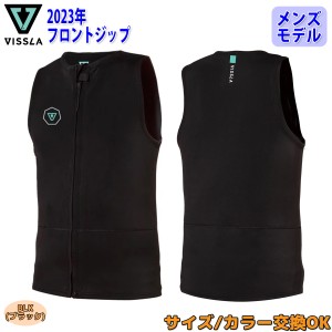 23 VISSLA ヴィスラ ビスラ ベスト ウェットスーツ ウエットスーツ フロントジップ 春夏 メンズ 2023年 7 SEAS 2MM FRONT ZIP VEST MW02S