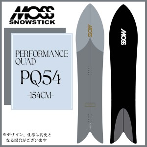 2024年9月中旬〜10月中旬出荷 予約商品 24/25 スノー MOSSSNOWSTICK モススノースティック スノーボード Performance Quad PQ54 154cm ス